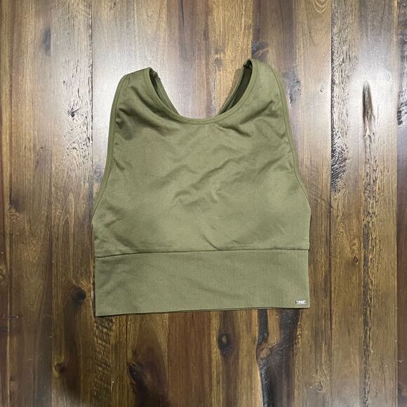 NWOT Victoria’s Secret PINK High Neck Long Line Sports Bra - Picture 1 of 5